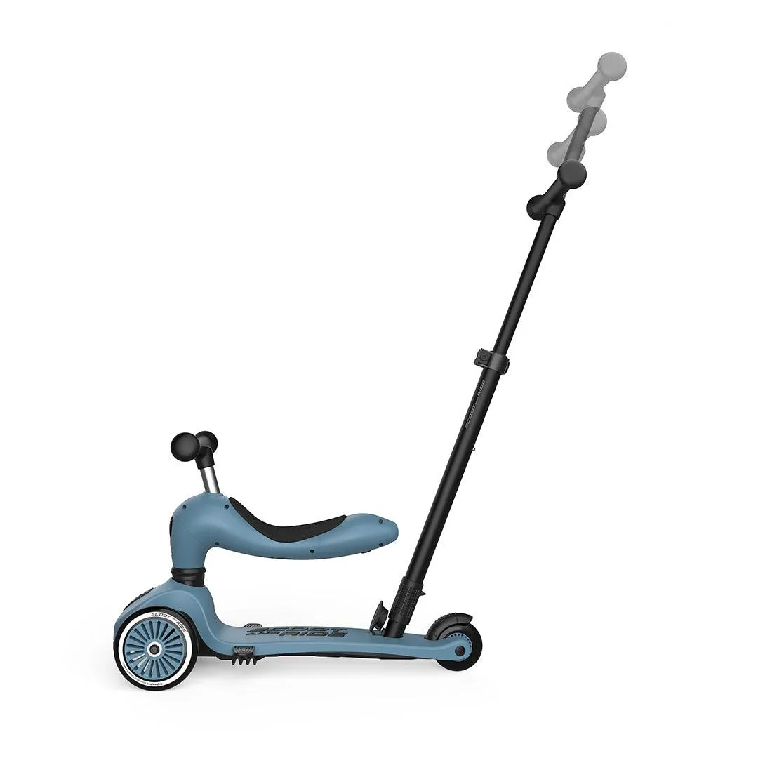 Scoot and Ride Highwaykick 1 Push & Go - Steel
