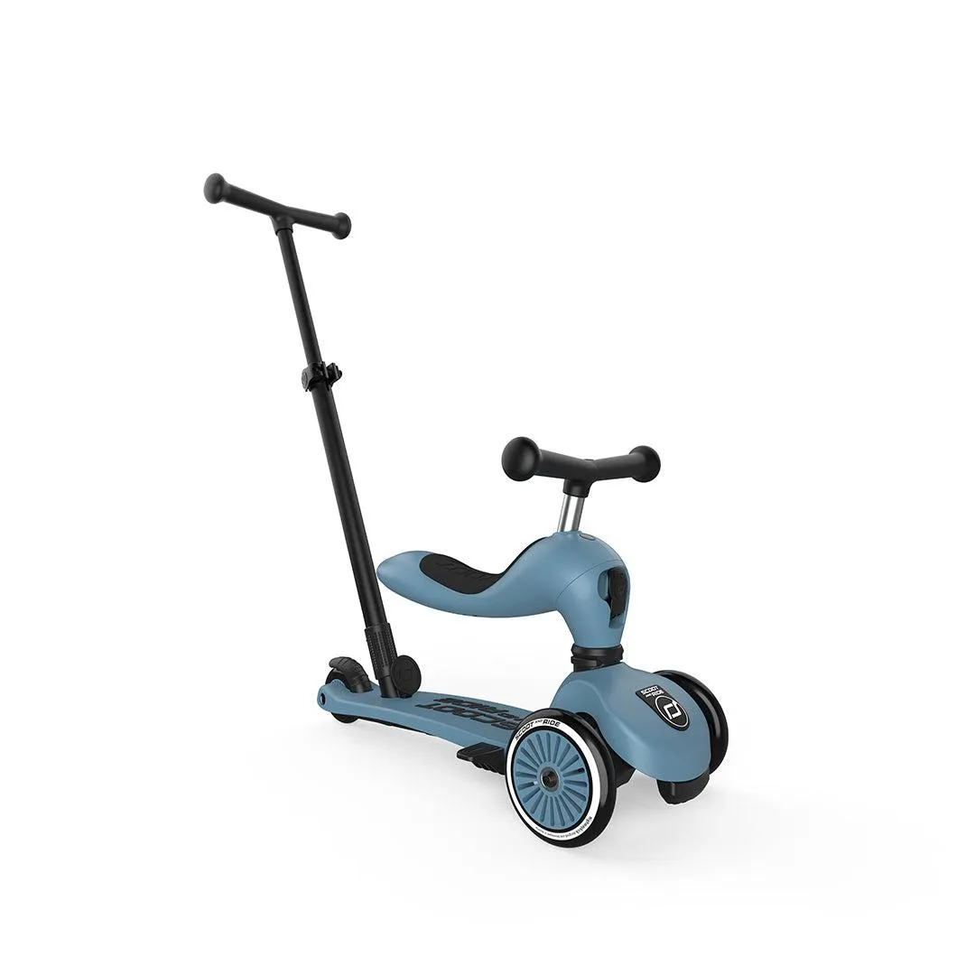 Scoot and Ride Highwaykick 1 Push & Go - Steel