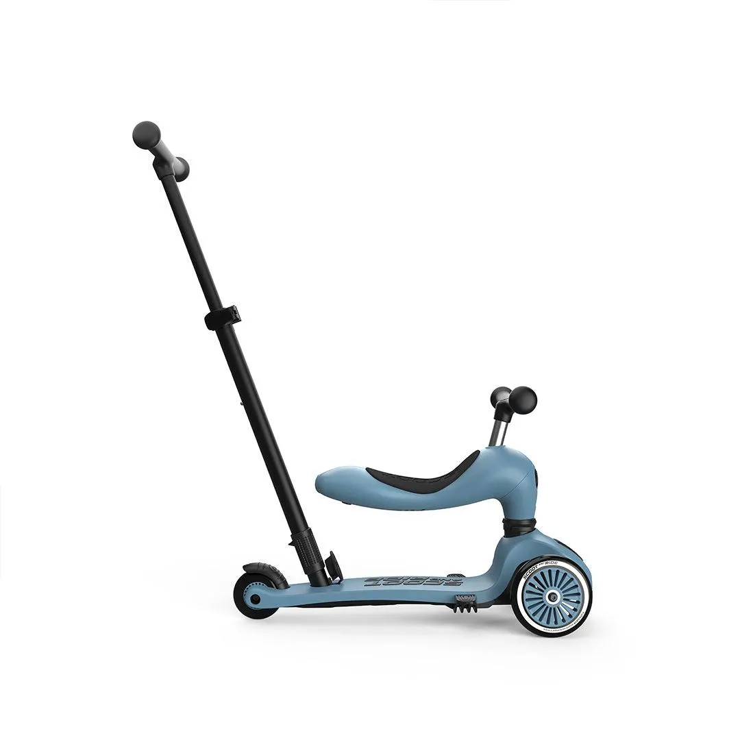 Scoot and Ride Highwaykick 1 Push & Go - Steel