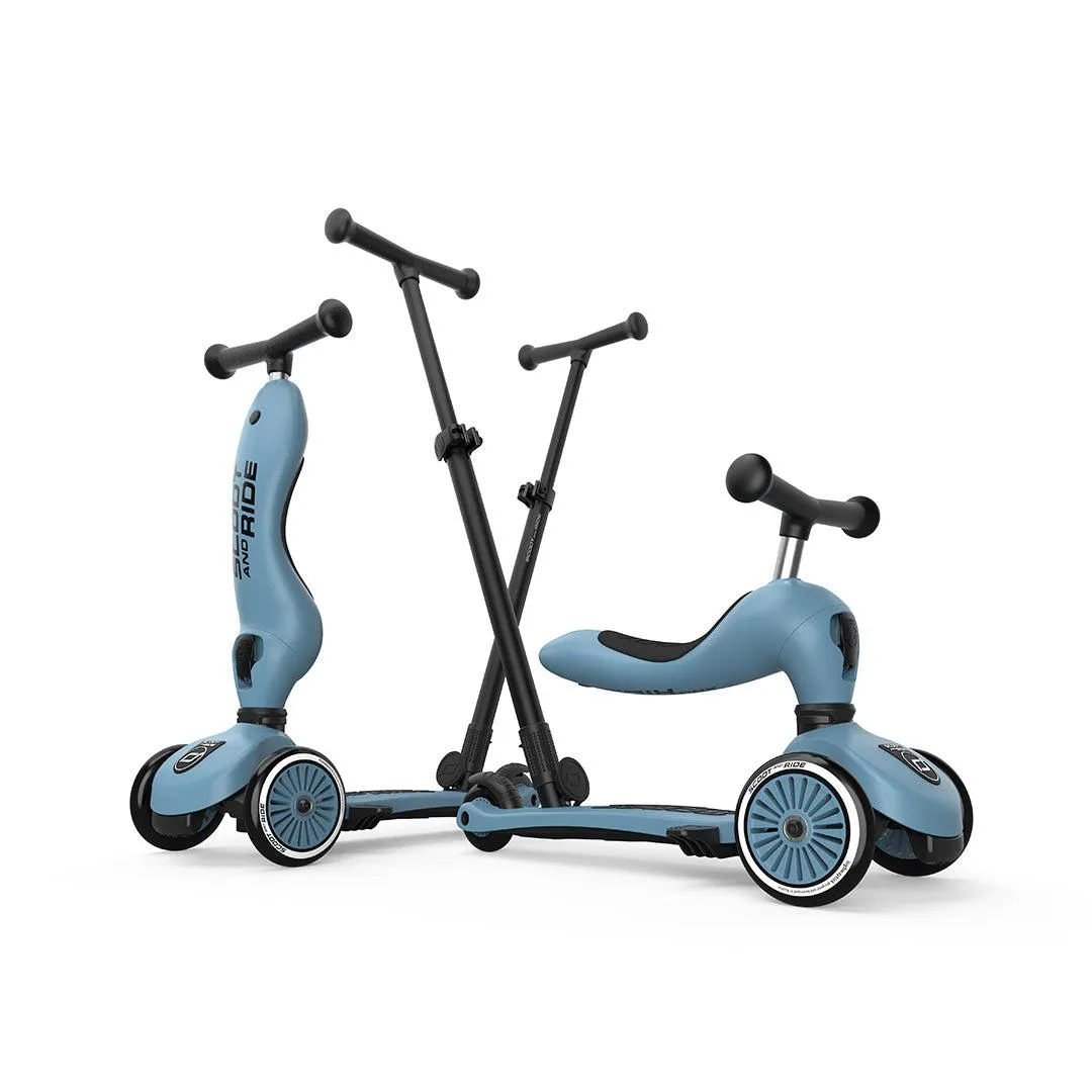 Scoot and Ride Highwaykick 1 Push & Go - Steel