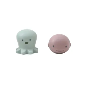 Shnuggle Whale Octopus Bath Buddies Set - Neutral