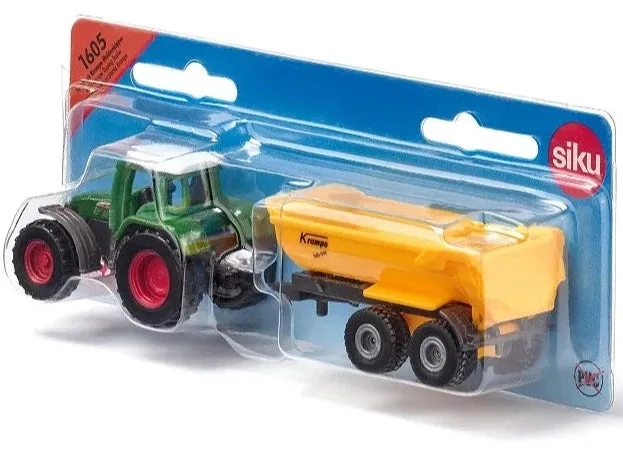 Siku Fendt Tractor with Krampe Tipping Trailer