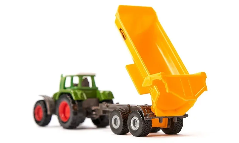 Siku Fendt Tractor with Krampe Tipping Trailer