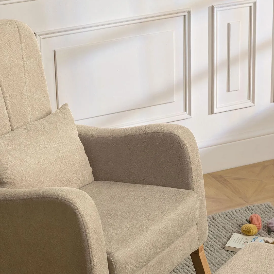 Silver Cross Carmel Nursing Chair - Almond