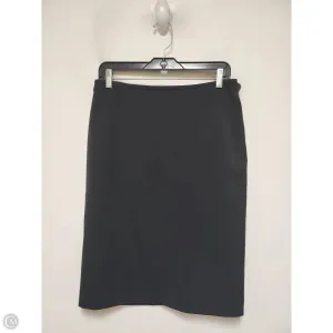 Skirt Midi By Calvin Klein In Black, Size: 6