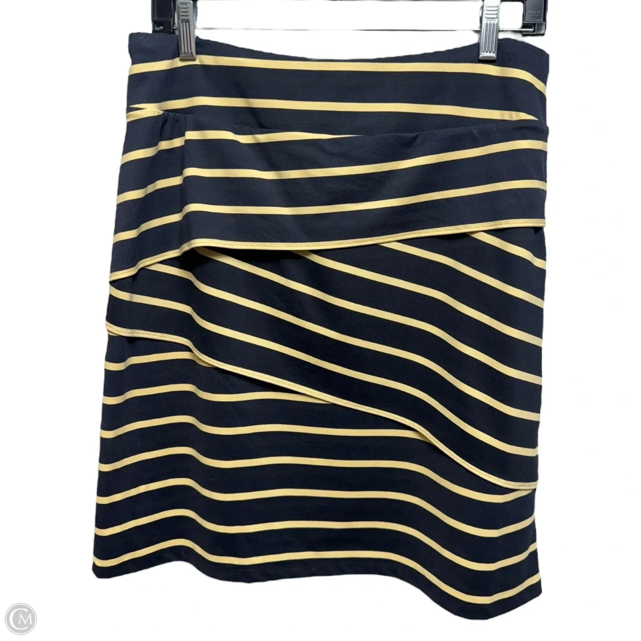 Skirt Midi By J Mclaughlin In Striped Pattern, Size: M