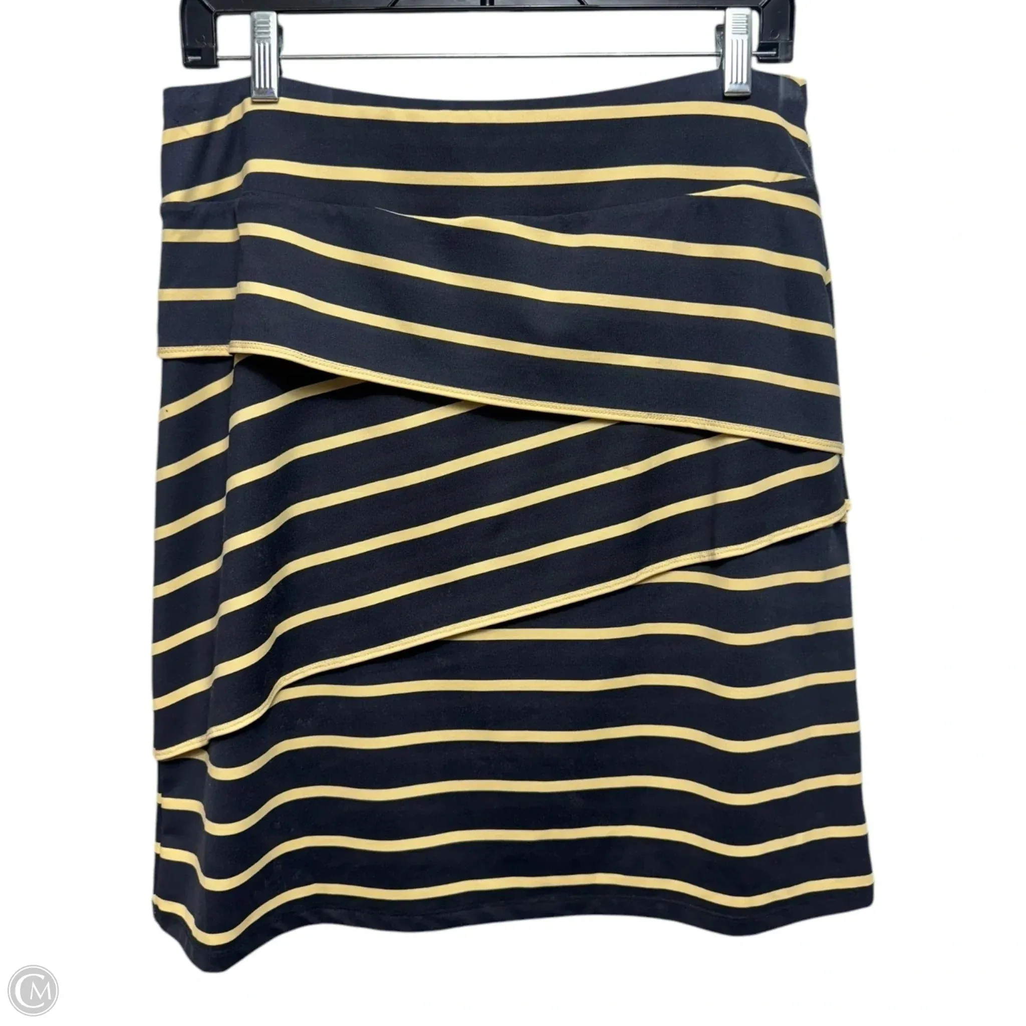 Skirt Midi By J Mclaughlin In Striped Pattern, Size: M