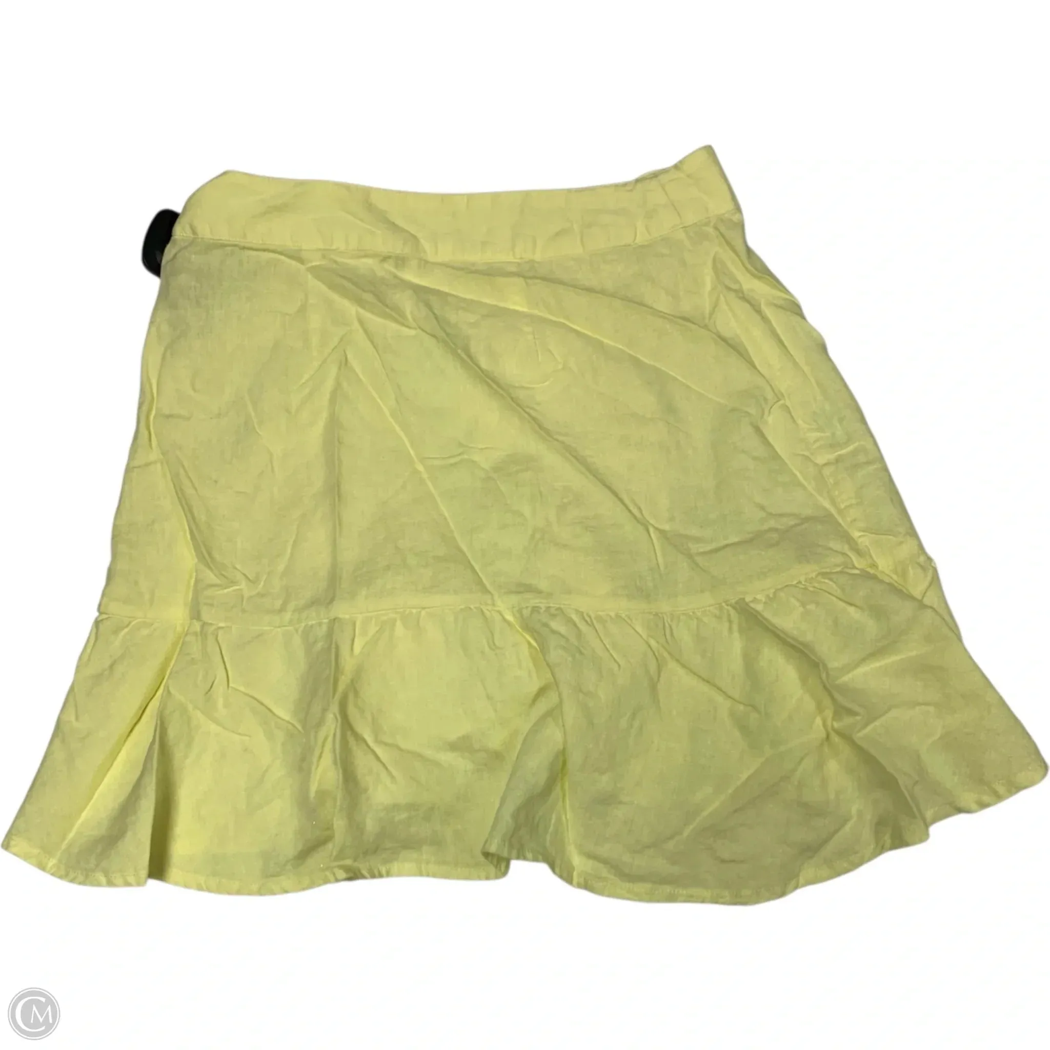 Skirt Mini & Short By Free People In Yellow, Size: Xs