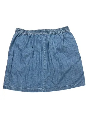 Skirt Mini & Short By J. Crew In Blue, Size:L