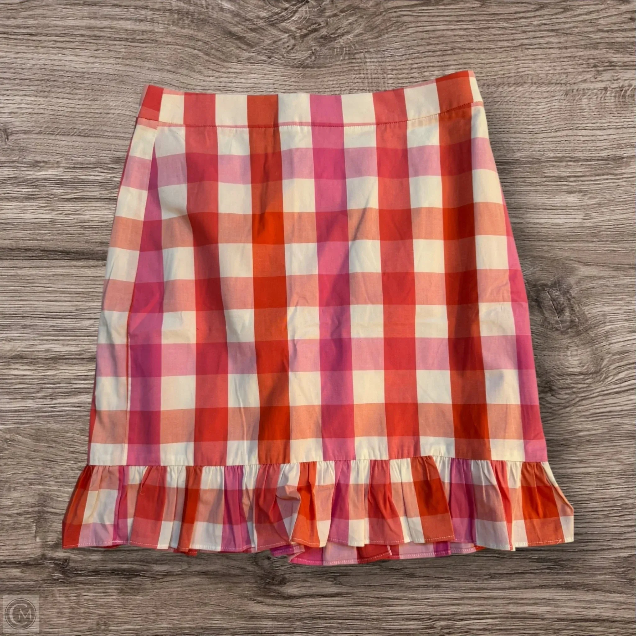 Skirt Mini & Short By J. Crew In Pink & White, Size: 0