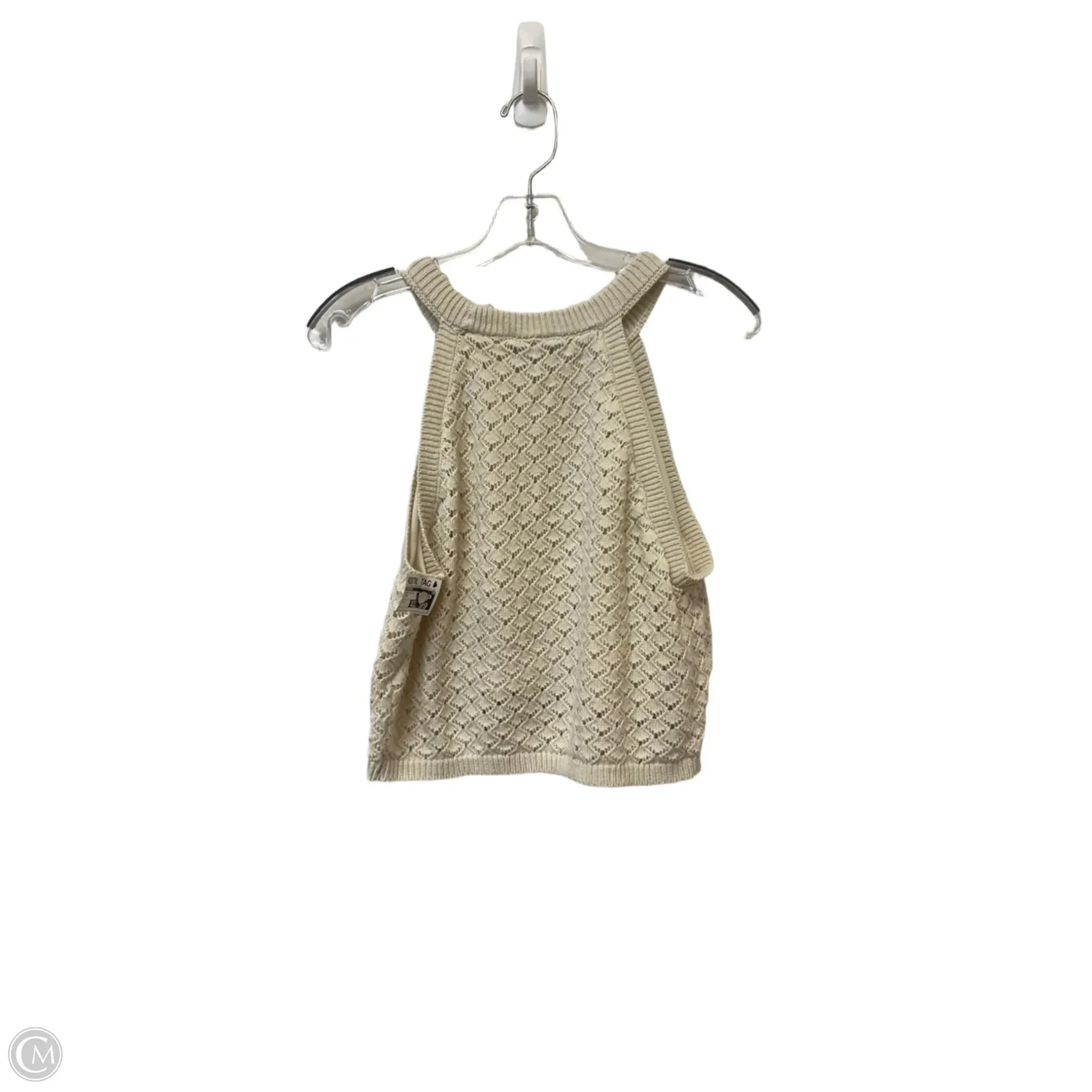 Skirt Set 2pc By Freshman In Cream, Size: L