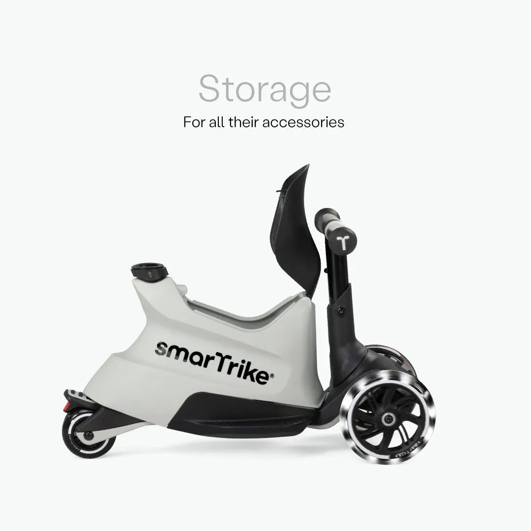smarTrike Xtend Ride On Scooter Plus From 12 Months to 12 Years - Cool Grey