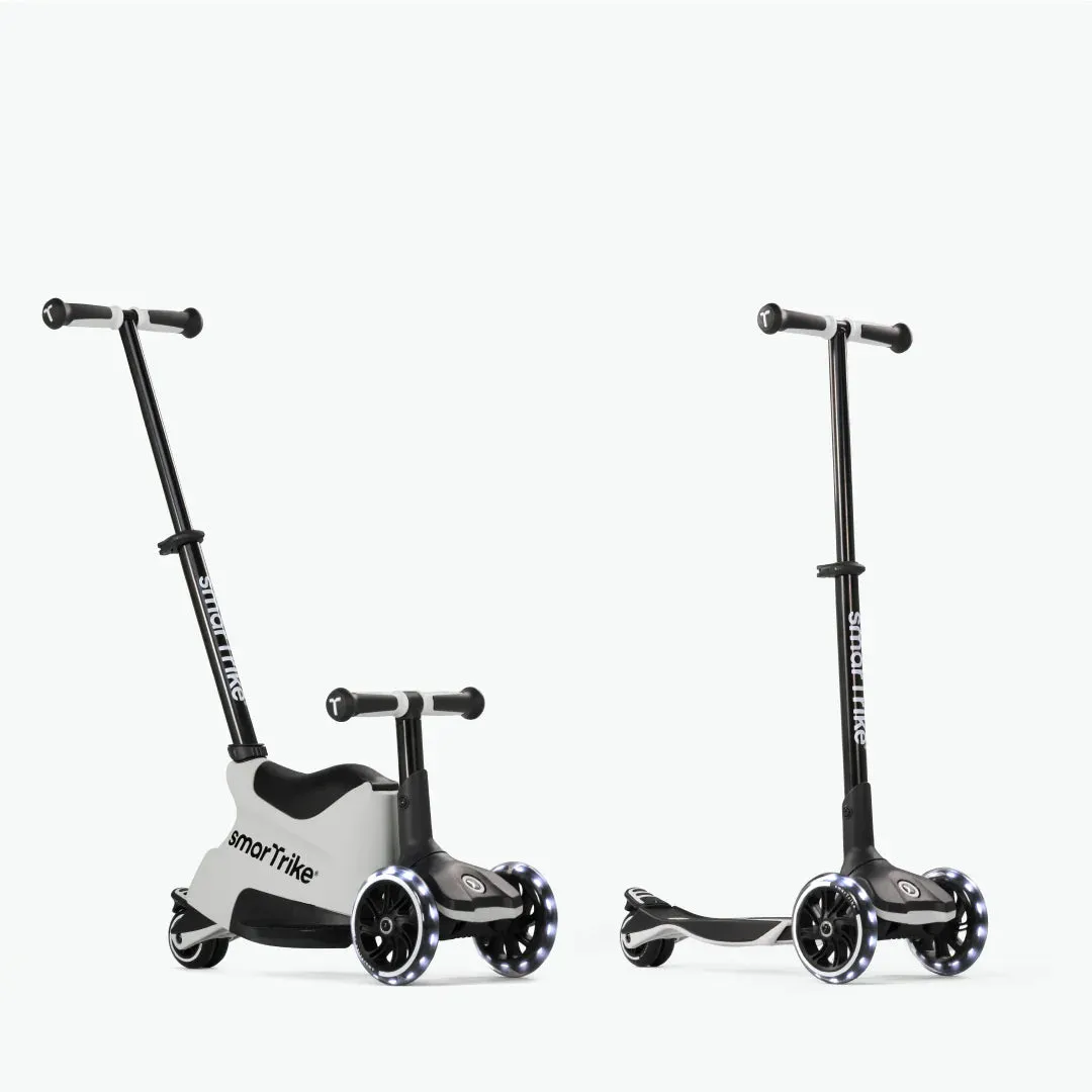 smarTrike Xtend Ride On Scooter Plus From 12 Months to 12 Years - Cool Grey