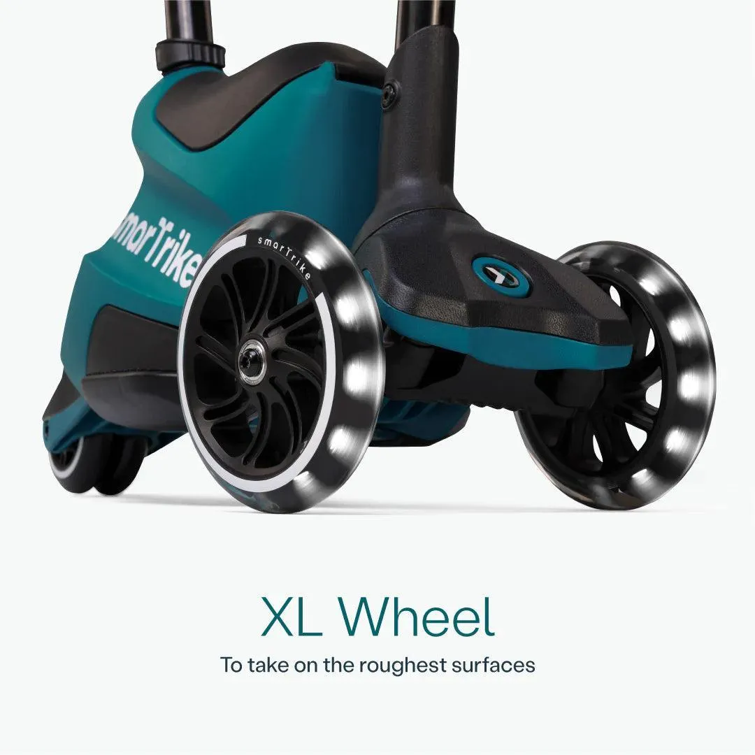smarTrike Xtend Ride On Scooter Plus From 12 Months to 12 Years - Teal