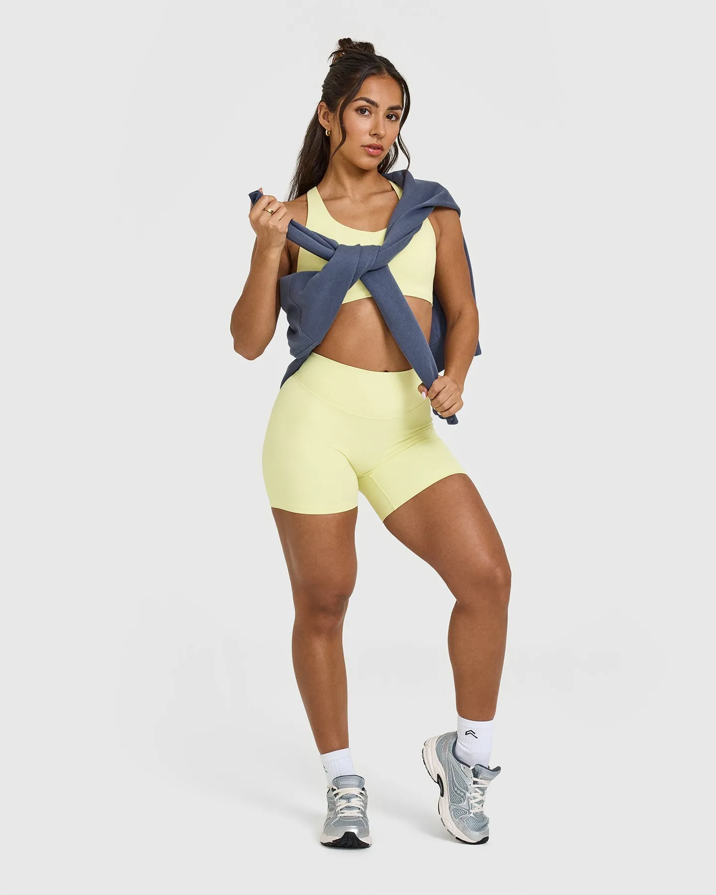 SoftMotion Shorts 6" | Pastel Yellow