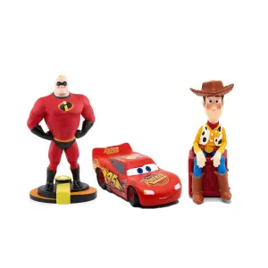 Tonies Character Bundle - Disney Cars | Toy Story | The Incredibles