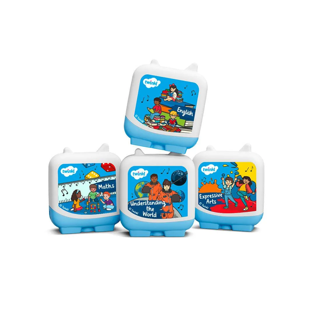 Tonies Learn With Twinkl - Clever Pocket Tonies - 4 Pack