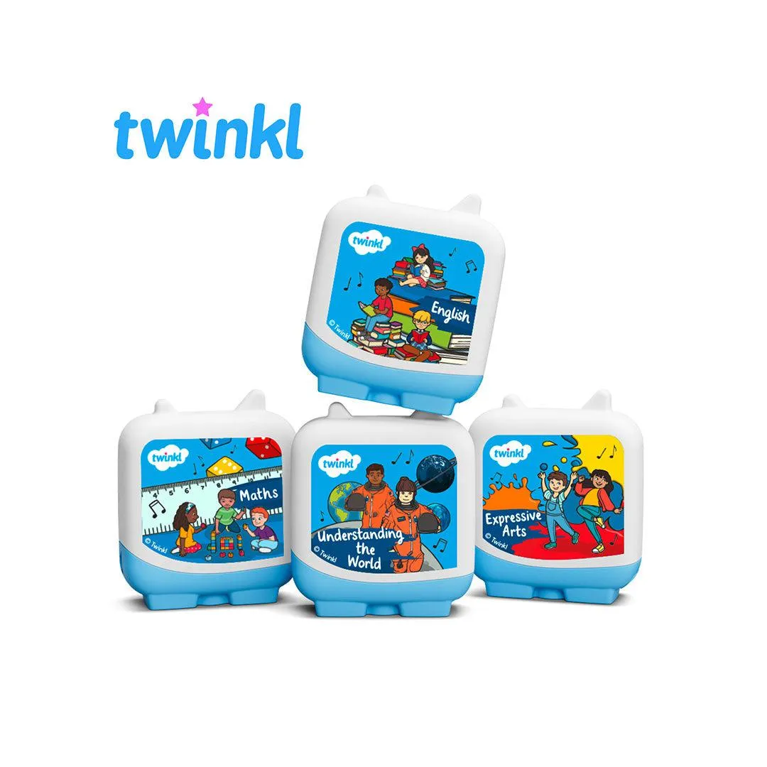 Tonies Learn With Twinkl - Clever Pocket Tonies - 4 Pack