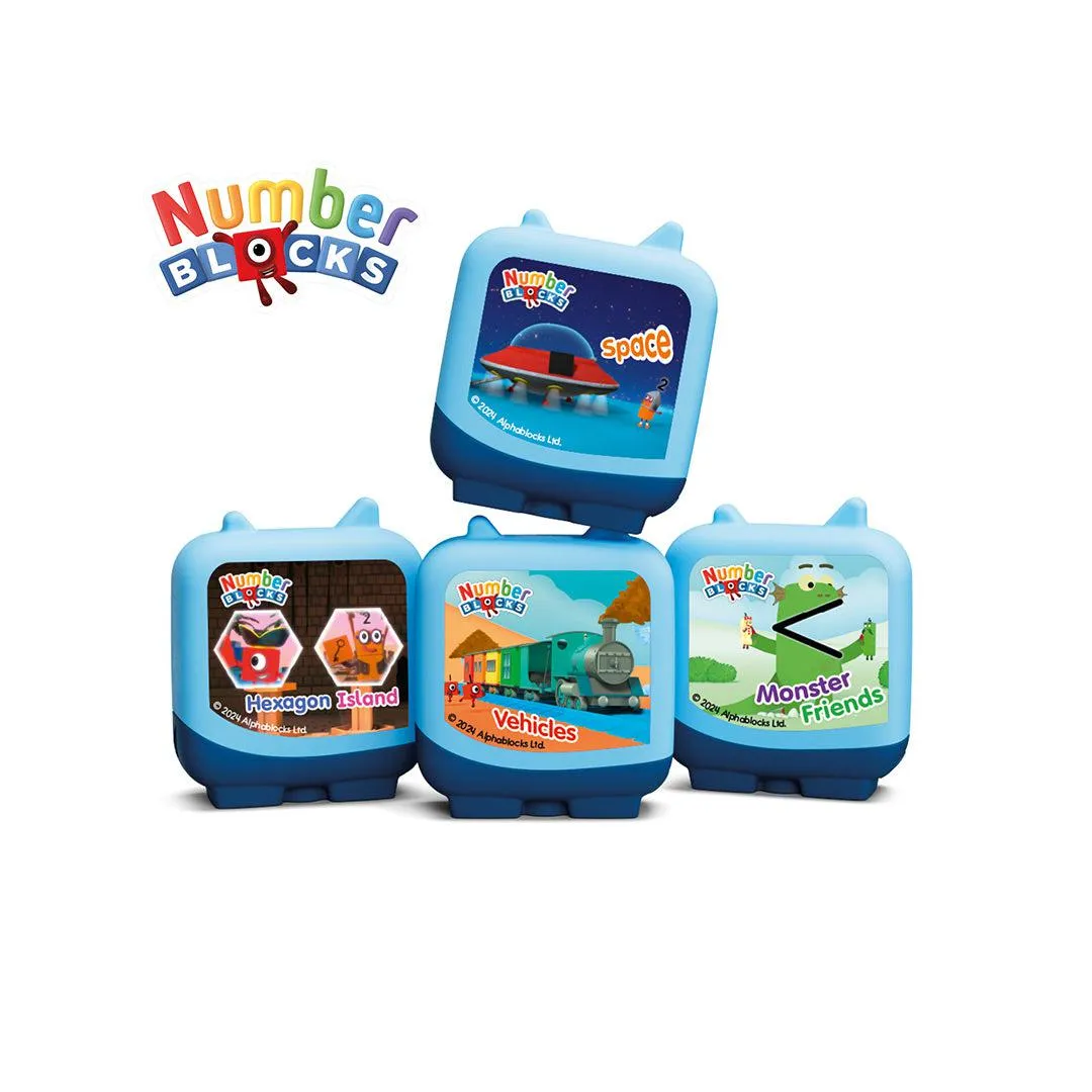 Tonies Numberblocks - Clever Pocket Tonies - 4 Pack