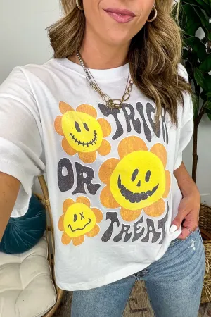 Trick or Treat Relaxed Graphic Tee - FINAL SALE