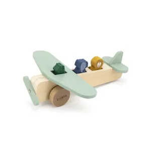 Trixie Wooden Animal Airplane