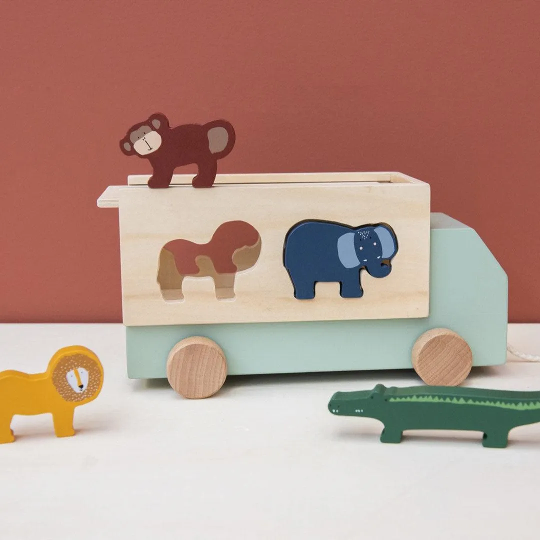 Trixie Wooden Animal Truck