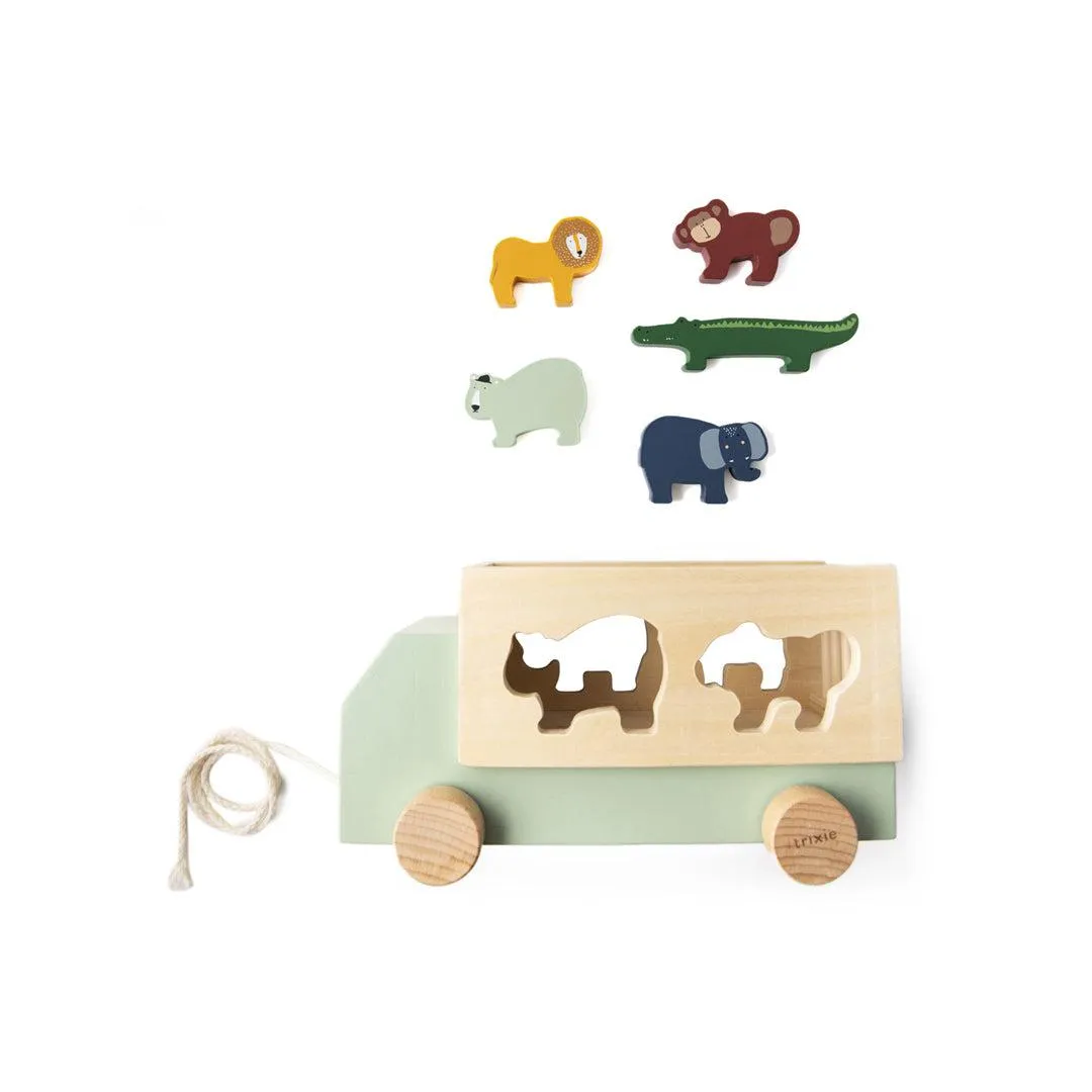 Trixie Wooden Animal Truck