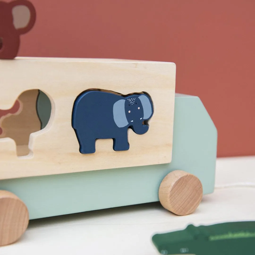 Trixie Wooden Animal Truck