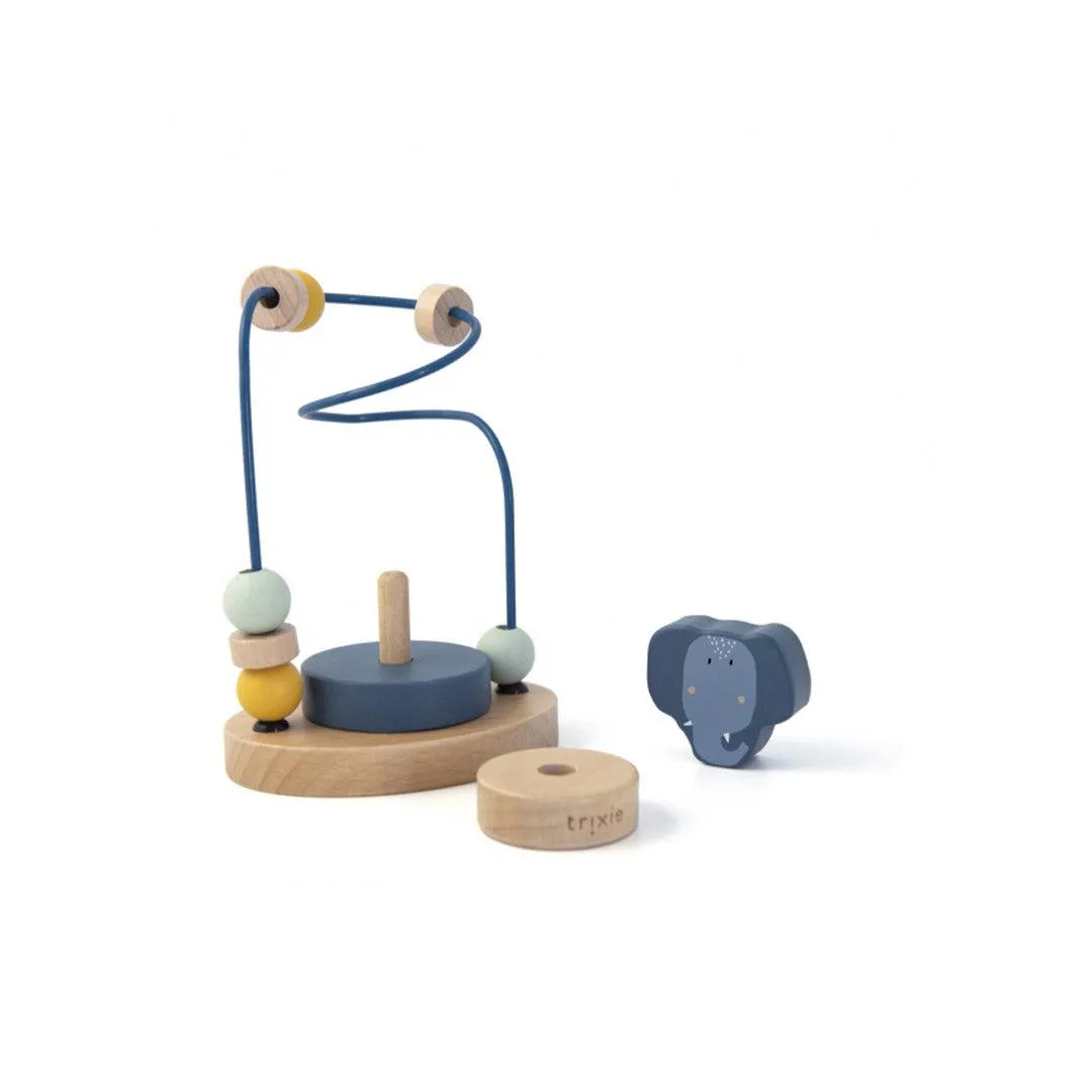 Trixie Wooden Beads Maze - Mrs Elephant