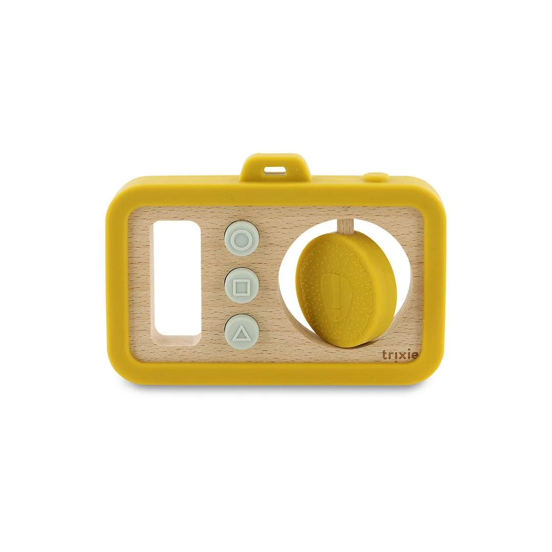 Trixie Wooden Silicone Baby Camera - Mr Lion