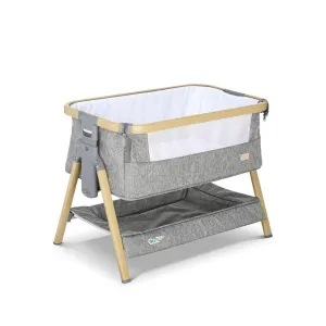 Tutti Bambini Cozee Mini Me Play Crib - Oak/Charcoal
