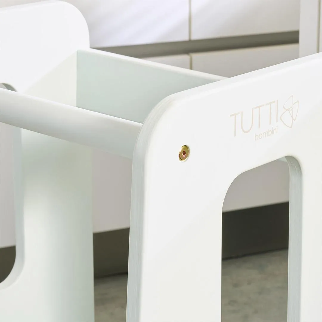 Tutti Bambini Helping Hands Montessori Toddler Learning Tower  - Sea Mist