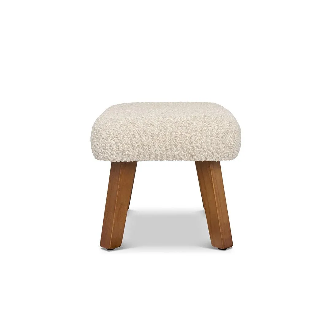 Tutti Bambini Jonah Luxe Feeding Chair & Foot Stool - Mushroom