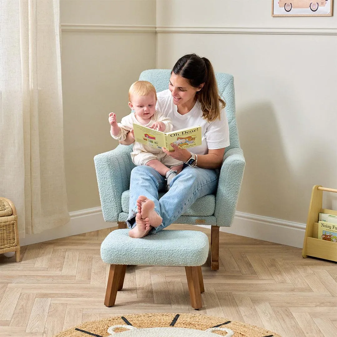 Tutti Bambini Jonah Luxe Feeding Chair - Ocean Stone