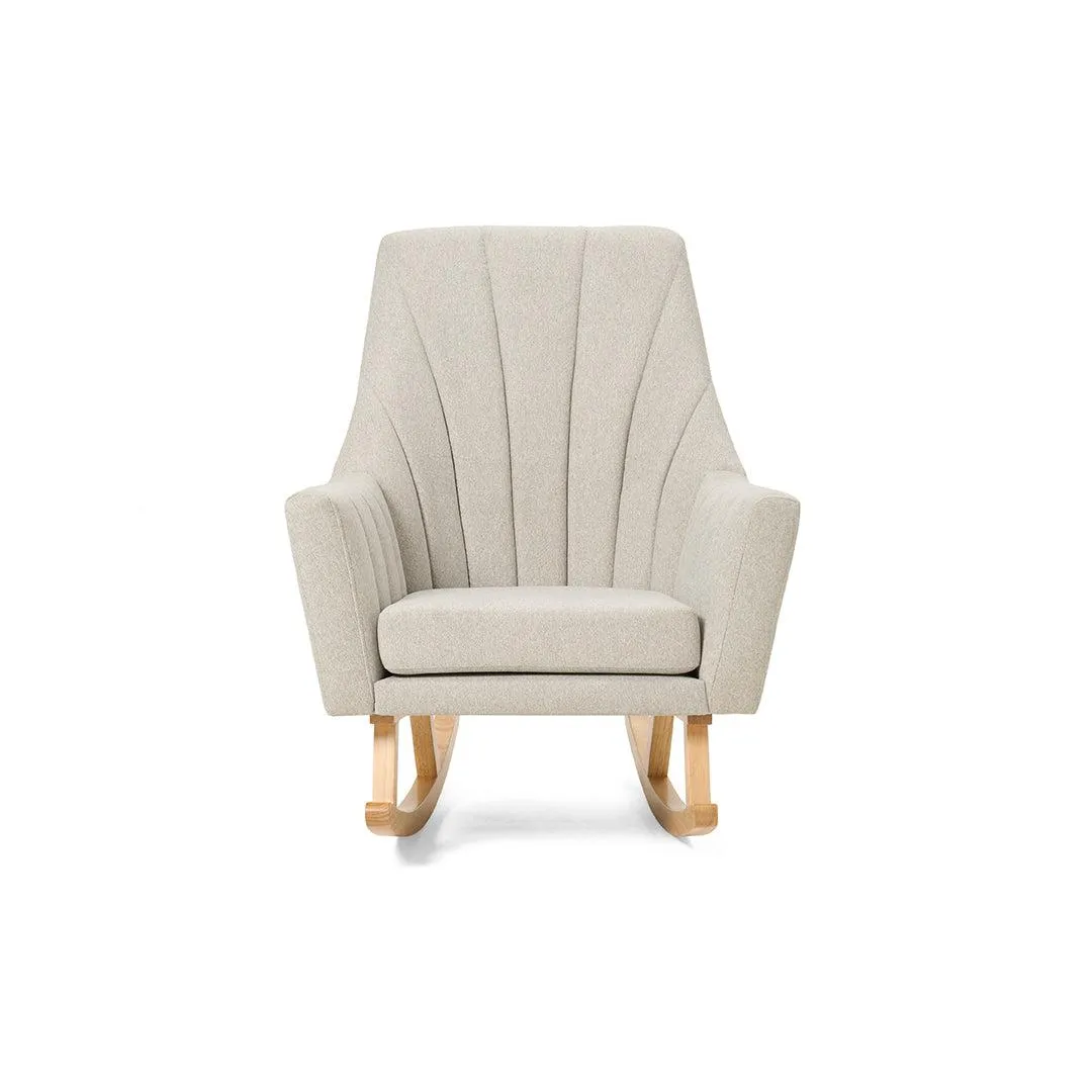 Tutti Bambini Jonah Rocking Chair   Foot Stool - Pebble