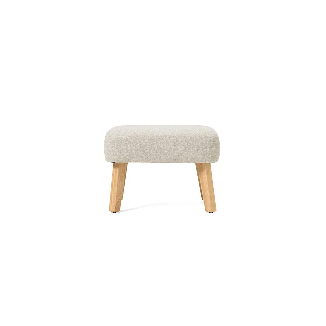 Tutti Bambini Jonah Rocking Chair   Foot Stool - Pebble