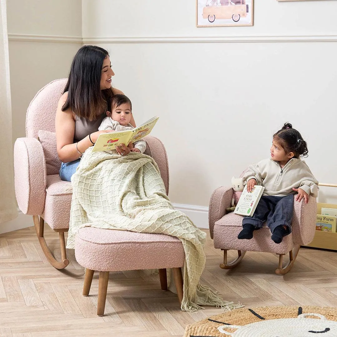 Tutti Bambini Micah Mini Me Children's Rocking Chair  - Blush