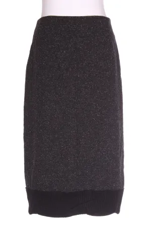 VISAGE (NZ) Merino   rib trim detail skirt! 14