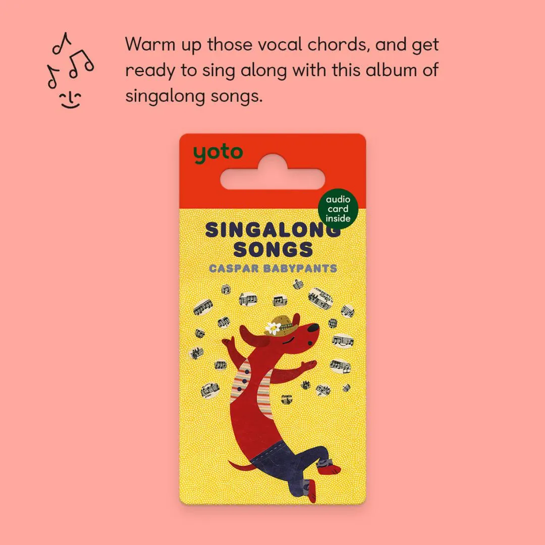 Yoto Card - Caspar Babypants Singalong Songs