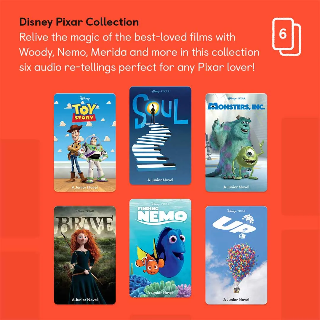 Yoto Card Multipack - Disney Pixar Audio Collection