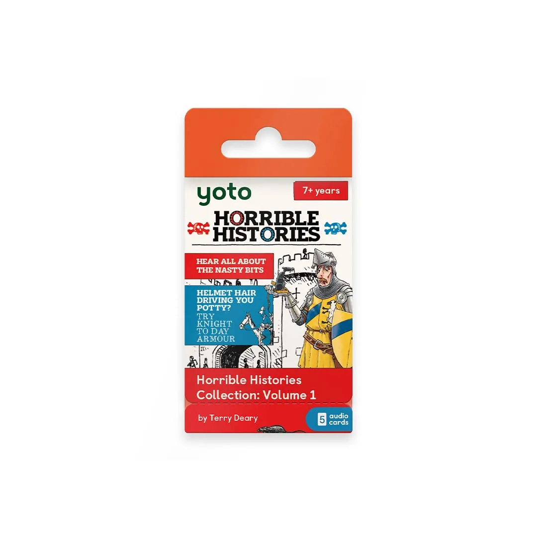 Yoto Card Multipack - Horrible Histories Collection: Volume 1