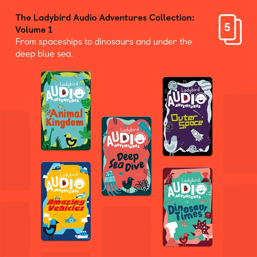 Yoto Card Multipack - Ladybird: Audio Adventures Collection - Volume 1
