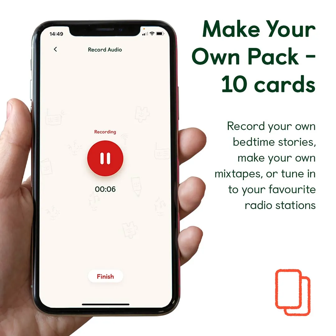 Yoto Card Multipack - Make Your Own Cards - 10 Pack