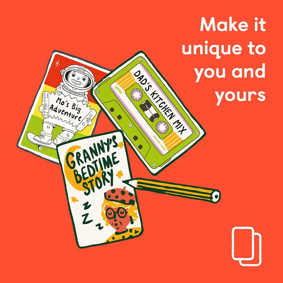 Yoto Card Multipack - Make Your Own Cards - 10 Pack