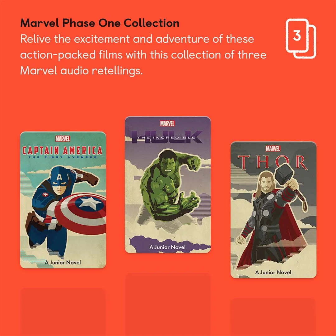 Yoto Card Multipack - Marvel Audio Collection: Phase 1
