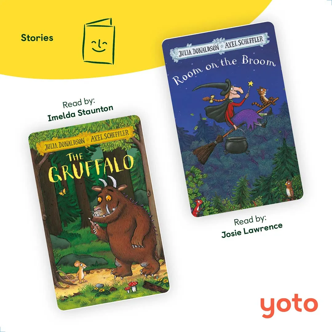 Yoto Mini Player Bundle - The Gruffalo And Friends Collection | 2024 Edition