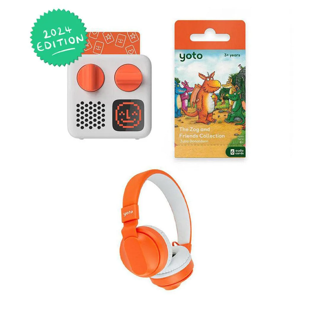 Yoto Mini Player Bundle - Zog And Friends Collection | 2024 Edition