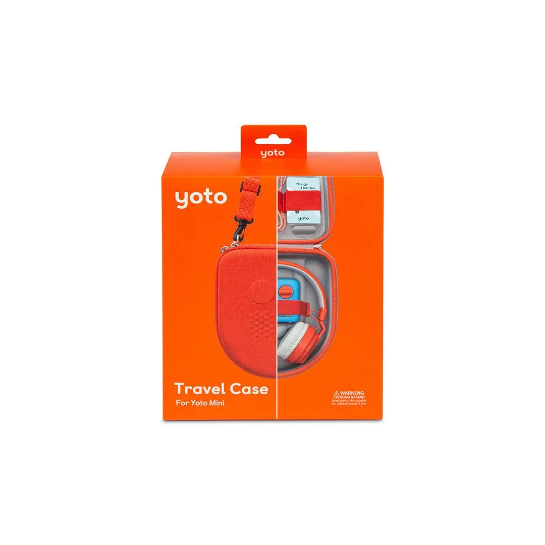 Yoto Mini Travel Case - Orange Peel