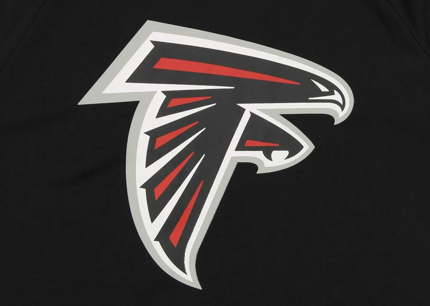 Zubaz NFL Atlanta Falcons Men's Lightweight  French Terry Hoodie