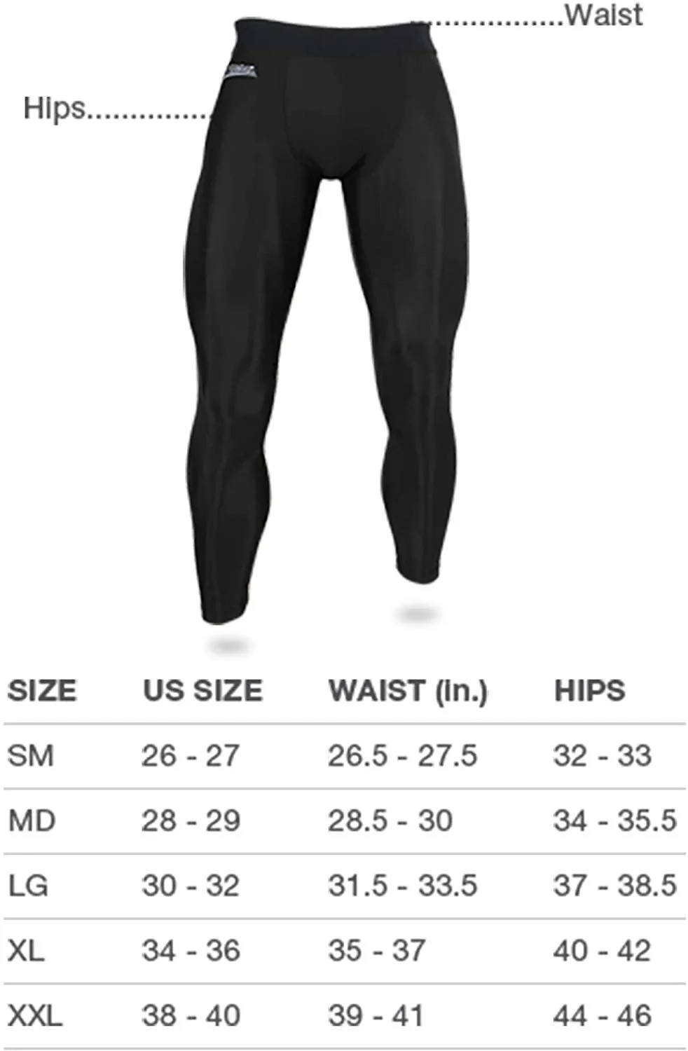 Zubaz NFL Men's Oakland Raiders Active Compression Black Leggings